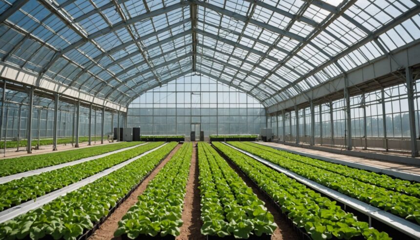 Serre professionnelle sur mesure pour optimiser la production agricole