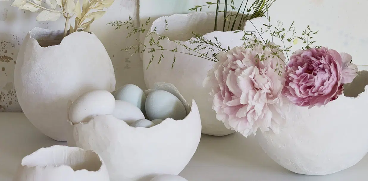 Des fleurs et des oeufs