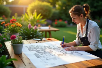 conception jardin paysagiste