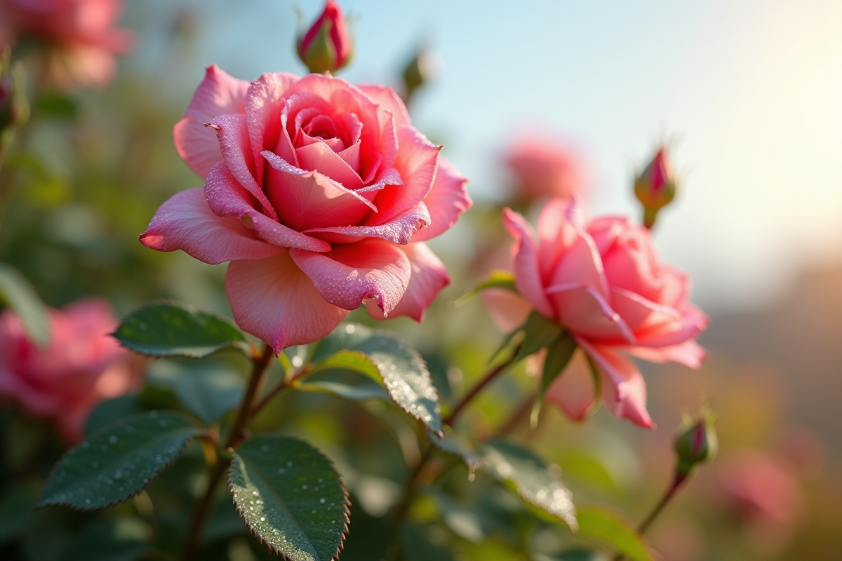 rosiers jardin