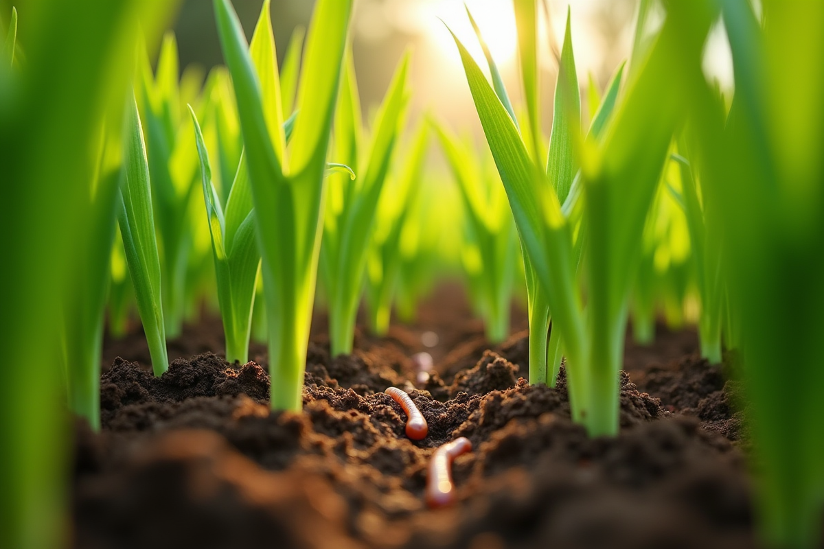 herbe coupée