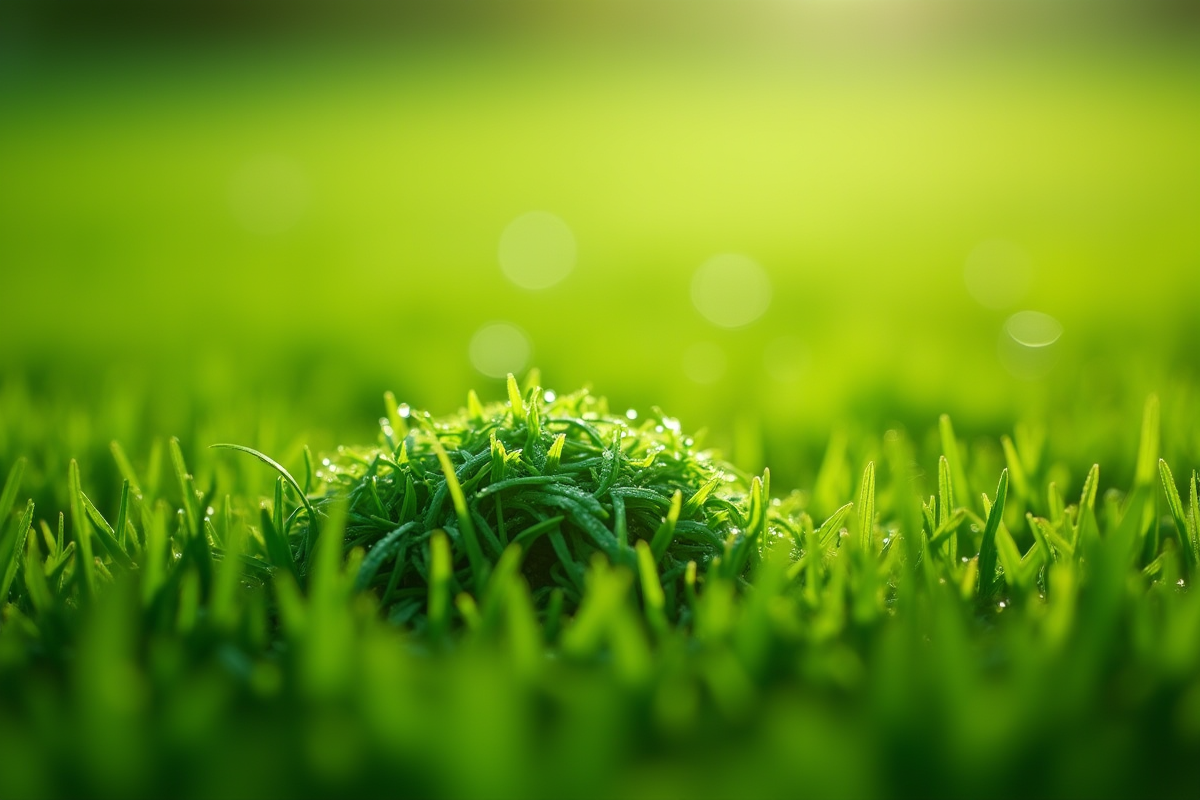 herbe coupée