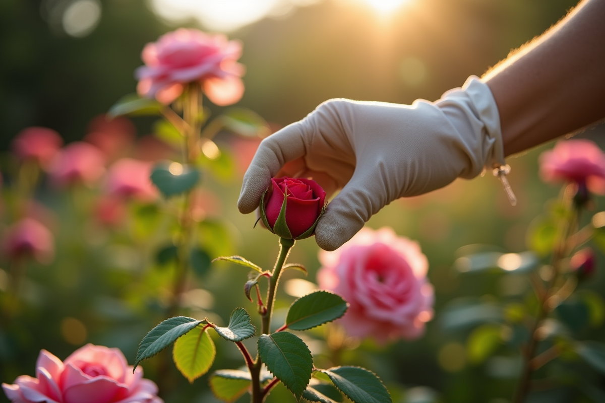 rosiers infestés