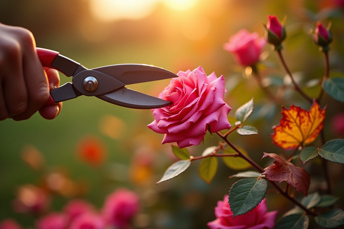 rosiers automne